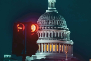 Washington DC: begeleide tour met elektrische karretjes bij maanlicht langs monumenten