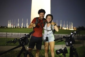Washington DC: Monumentos à noite: tour noturno de bicicleta