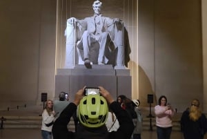 Washington DC: Monumentos à noite: tour noturno de bicicleta
