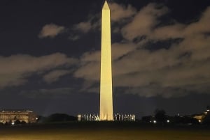 Washington DC: Monumentos à noite: tour noturno de bicicleta