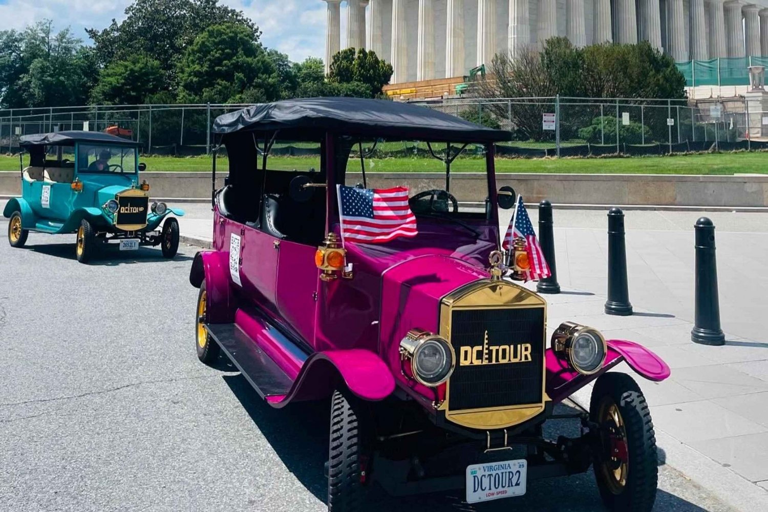 Washington, DC: Day & Night Electric Cart & Vintage Car Tour