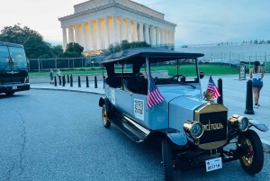 Washington, DC: Day & Night Electric Cart & Vintage Car Tour