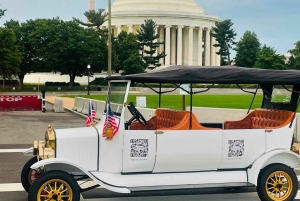 Washington, DC: Day & Night Electric Cart & Vintage Car Tour