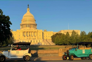 Washington, DC: Day & Night Electric Cart & Vintage Car Tour