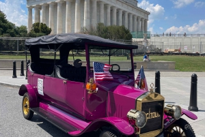 Washington, DC: Day & Night Electric Cart & Vintage Car Tour