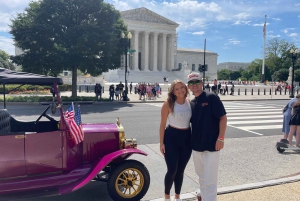 Washington, DC: Day & Night Electric Cart & Vintage Car Tour