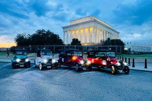 Washington, DC: Day & Night Electric Cart & Vintage Car Tour