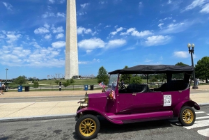 Washington, DC: Day & Night Electric Cart & Vintage Car Tour