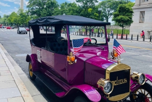 Washington, DC: Day & Night Electric Cart & Vintage Car Tour