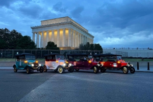 Washington, DC: Day & Night Electric Cart & Vintage Car Tour