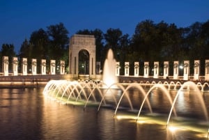 Washington, DC Monumenter: Omvisning til fots ved solnedgang