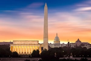 Washington DC: National Mall -yöbussikierros