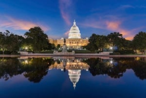 Washington DC: National Mall -yöbussikierros