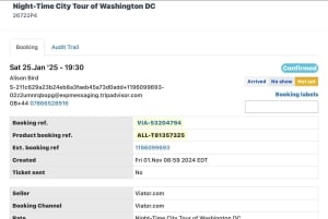 Washington DC: Private Moonlight Van Tour