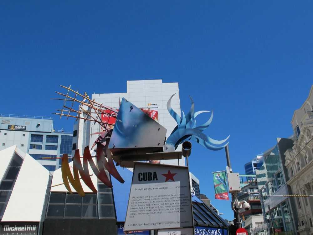 Cuba Street Shopping