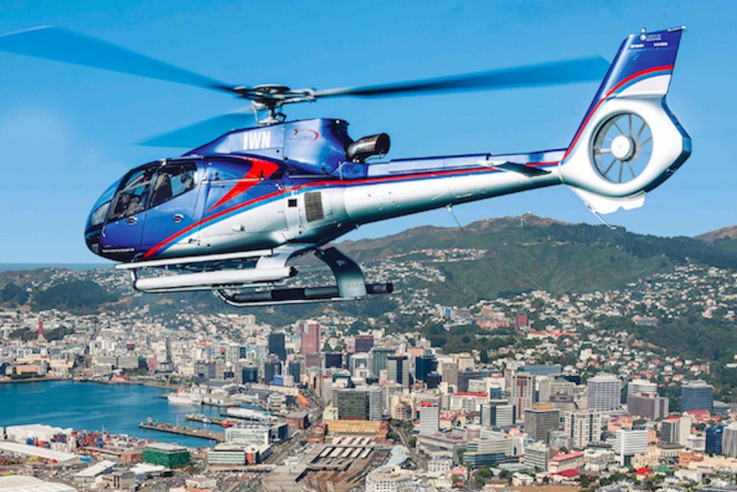 Wellington: Scenic Harbour Helicopter Flight
