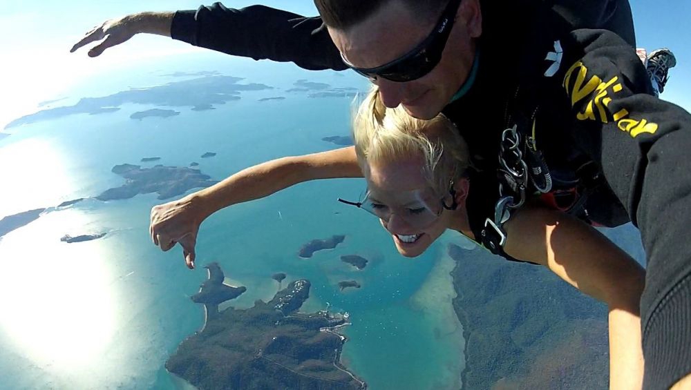 Skydiving in the Whitsundays