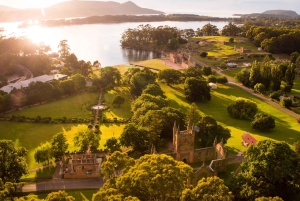 Destaques da Tasmânia em 3D: Hobart, Port Arthur e Ilha Bruny