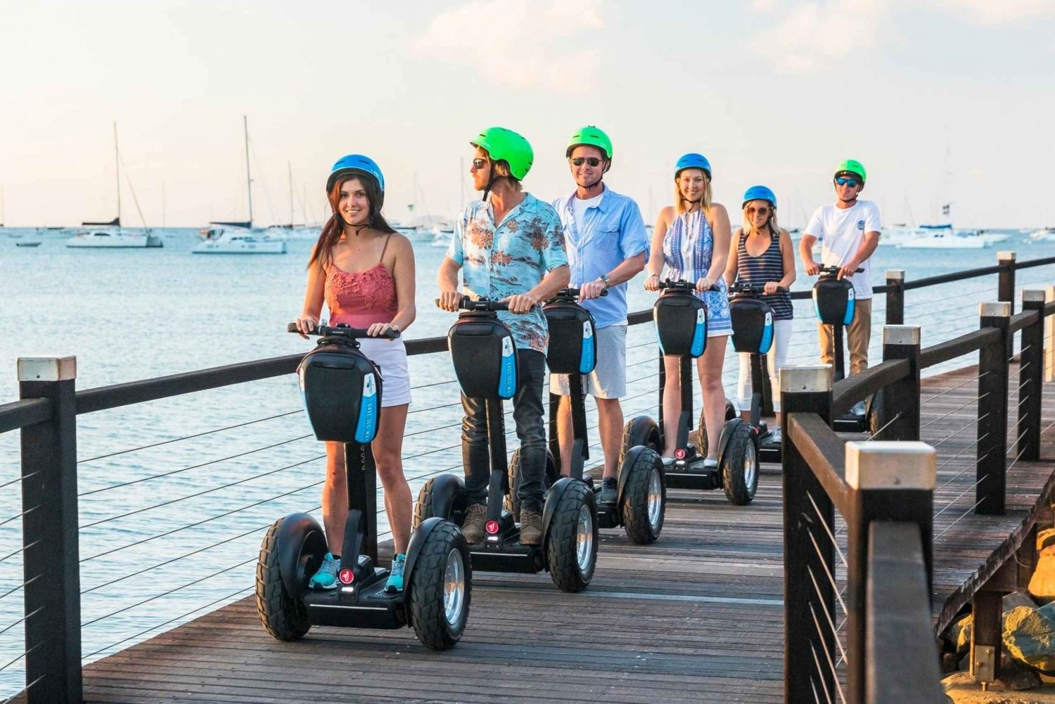 Airlie Beach: 3-timers Segway-tur ved solnedgang med middag
