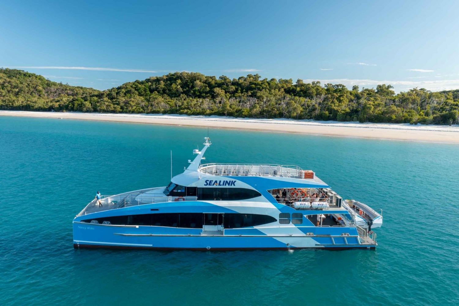Airlie Beach: Afternoon Cruise Direct to Whitehaven Beach