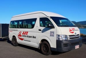 Airlie Beach: privébus van/naar Whitsunday Coast Airport