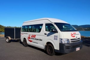 Airlie Beach: Privat bus fra/til Whitsunday Coast Airport
