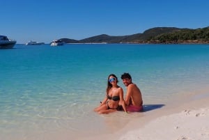 Airlie Beach: Dagstur til Whitehaven Beach med mulighet for snorkling