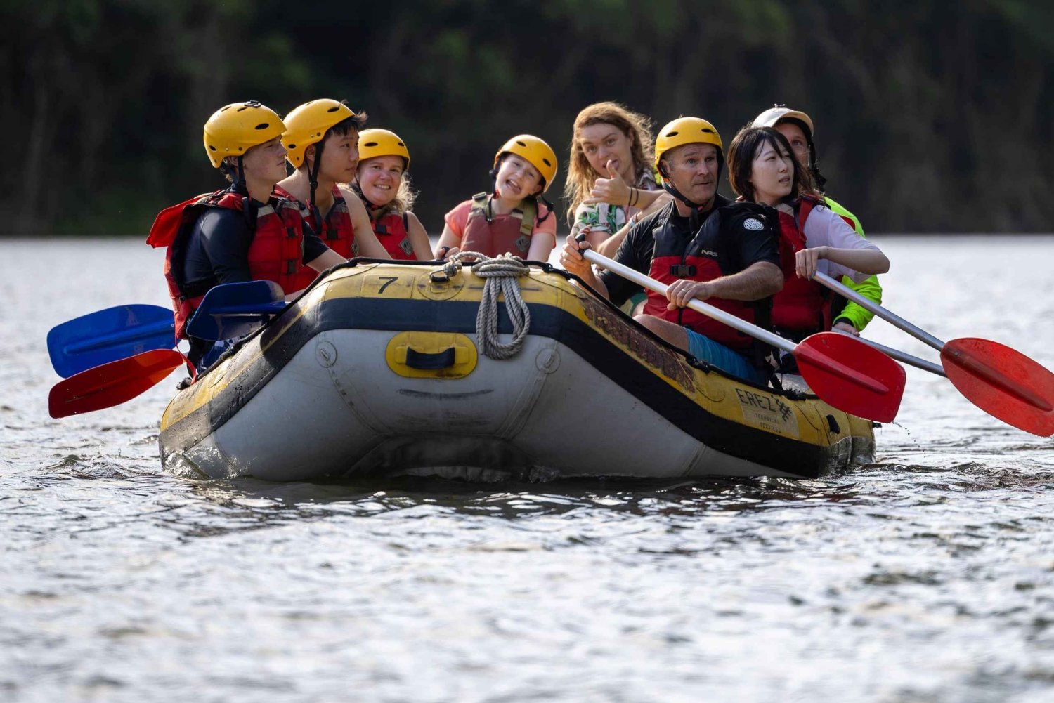 Wąwóz Barron: Półdniowy spływ pontonowy rzeką Barron