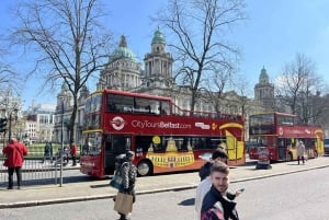 Belfast: tour in autobus hop-on hop-off con guida dal vivo