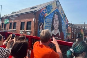 Belfast: tour in autobus hop-on hop-off con guida dal vivo