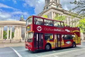 Belfast: tour in autobus hop-on hop-off con guida dal vivo