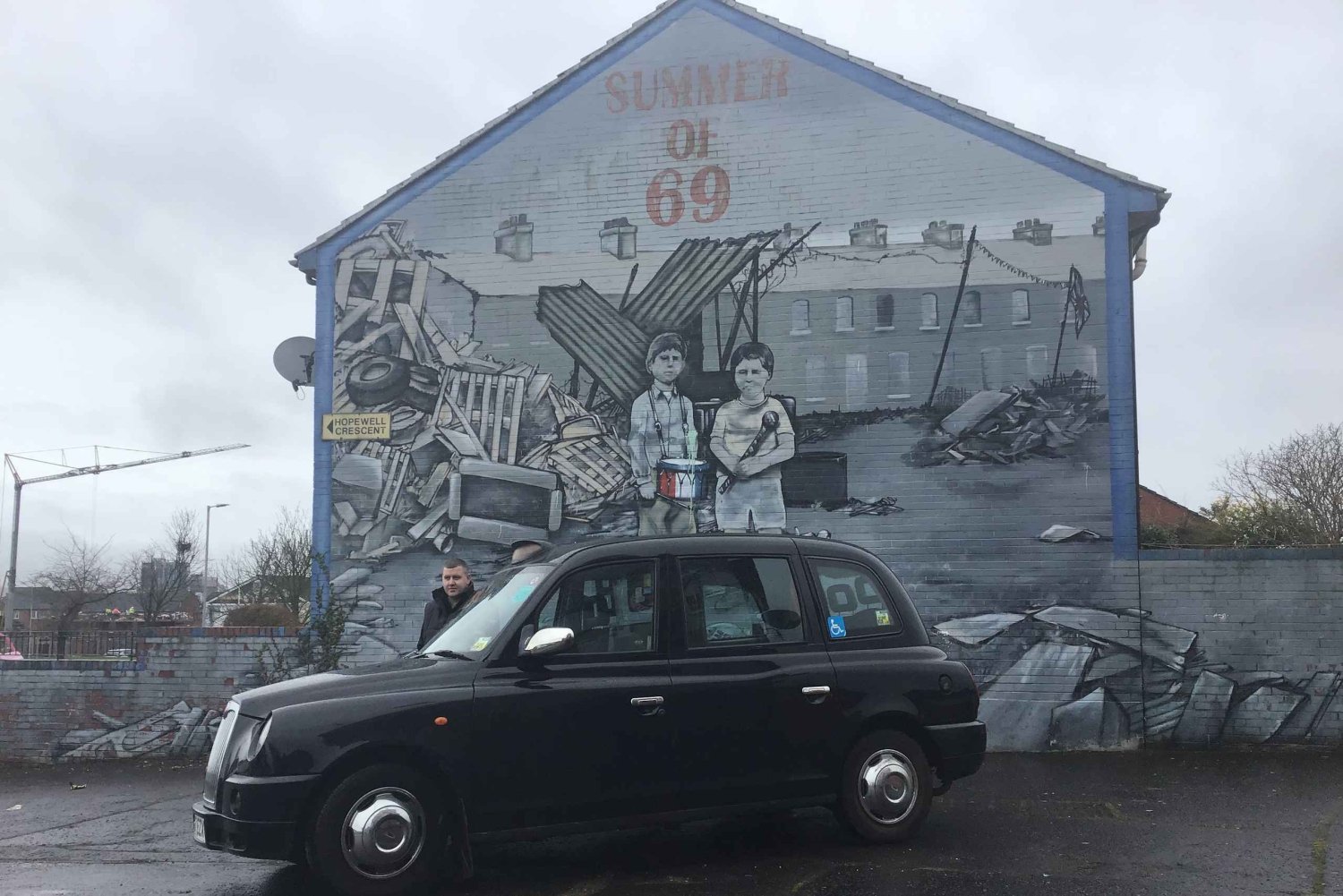 Belfast: tour in taxi nero e tour della prigione di Crumlin Road
