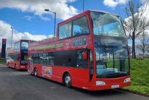 Belfast: rundtur med hop-on hop-off-buss Belfast Open Top Bus Tour