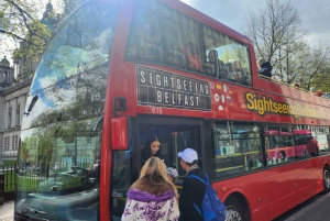 Belfast: rundtur med hop-on hop-off-buss Belfast Open Top Bus Tour