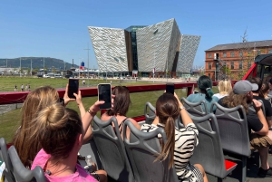 Belfast : visite en bus à arrêts multiples avec billet d'entrée au Titanic