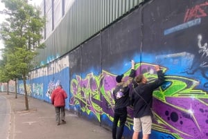 Belfast: Peacewall and Political History Black Taxi Cab Tour