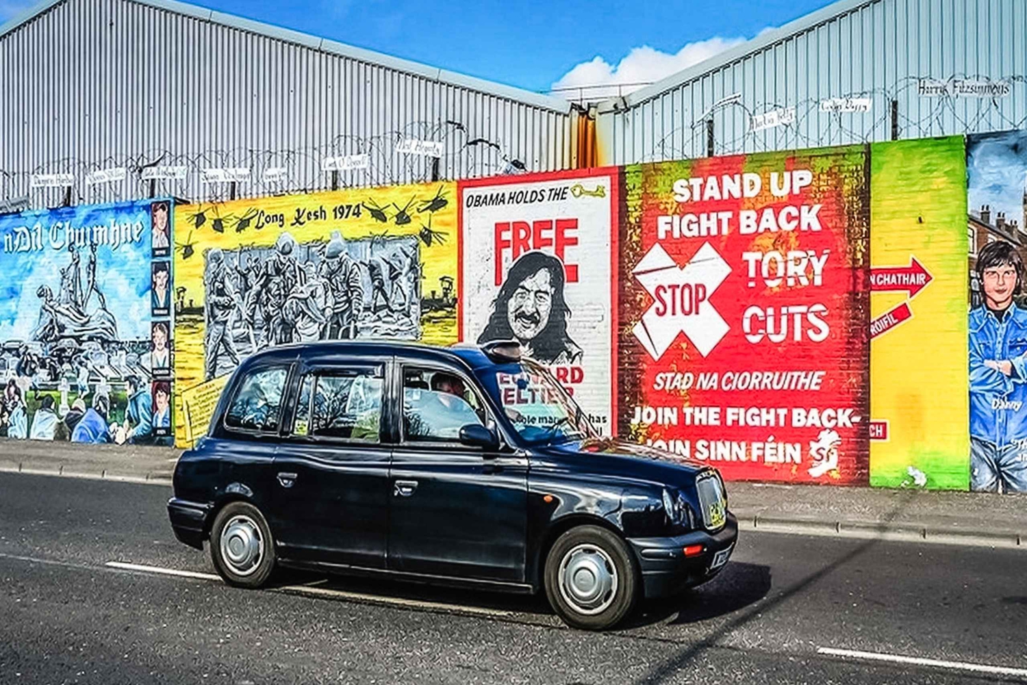 Belfast: Recorrido político en taxi