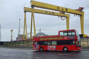 Belfast: Recorrido turístico HOP ON HOP OFF desde el Ayuntamiento