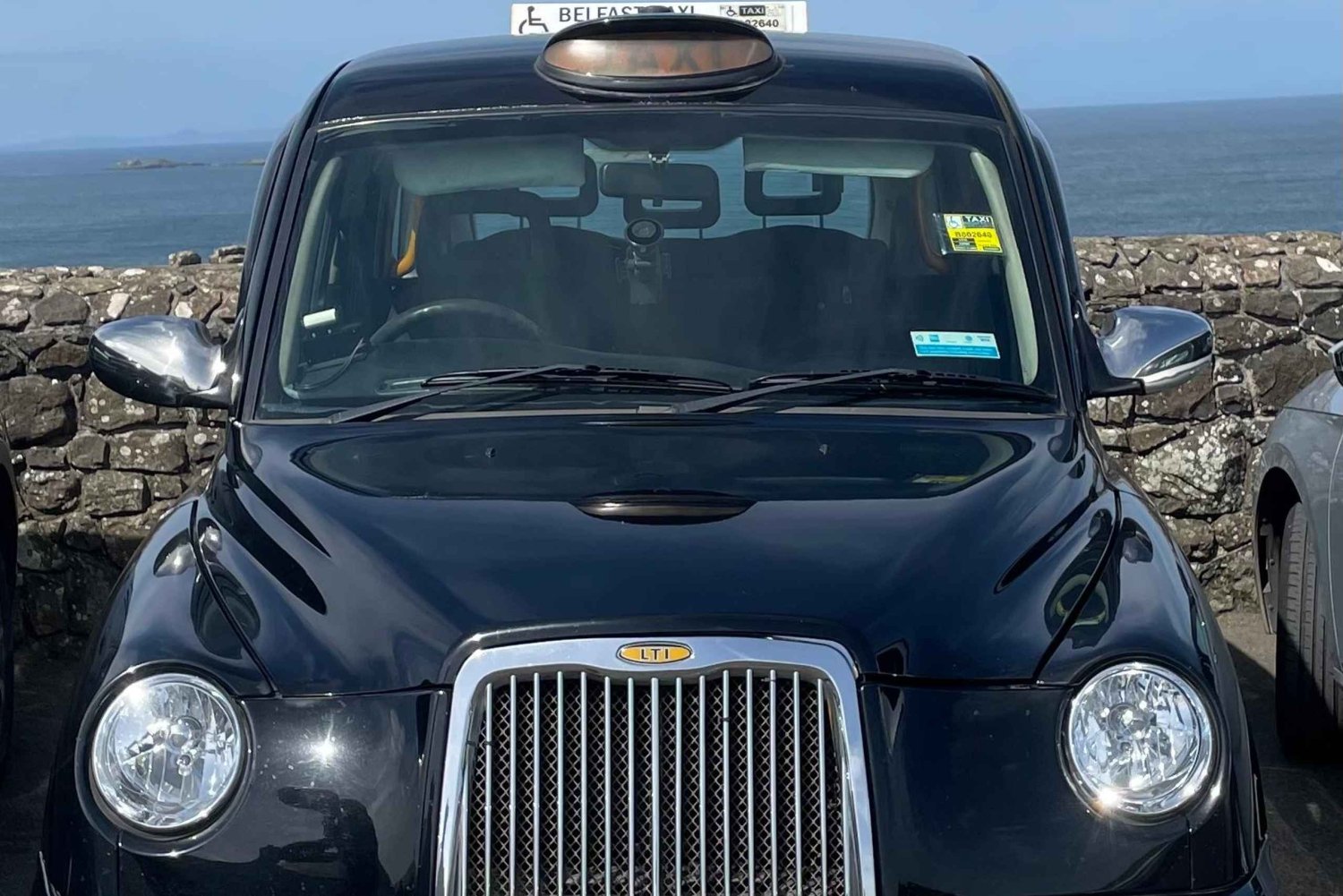 Sort taxi-tur i Belfast