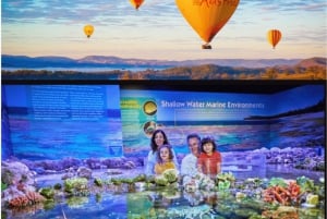 Cairns: Hot Air Balloon Flight & Cairns Aquarium Entry