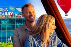 Cairns: Hot Air Balloon Flight & Cairns Aquarium Entry