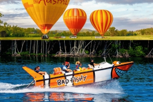 Cairns: Hot Air Balloon Flight & Jet Boat Ride Combo