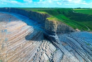 Cardiff Excursión de un día por los acantilados, playas y castillos del sur de Gales