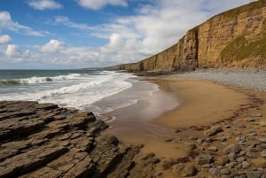 Cardiff Excursión de un día por los acantilados, playas y castillos del sur de Gales