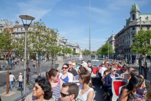 Dublin: Stor buss Hop-On, Hop-Off-tur med live guide