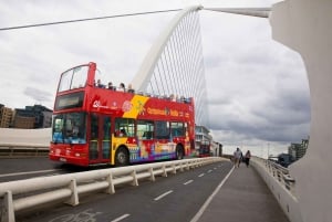Dublin: Stadsvandring med sightseeing med hop-on hop-off-buss