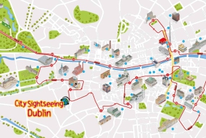 Dublin: Hop-on-hop-off-bustour met Cliffs of Moher Tour