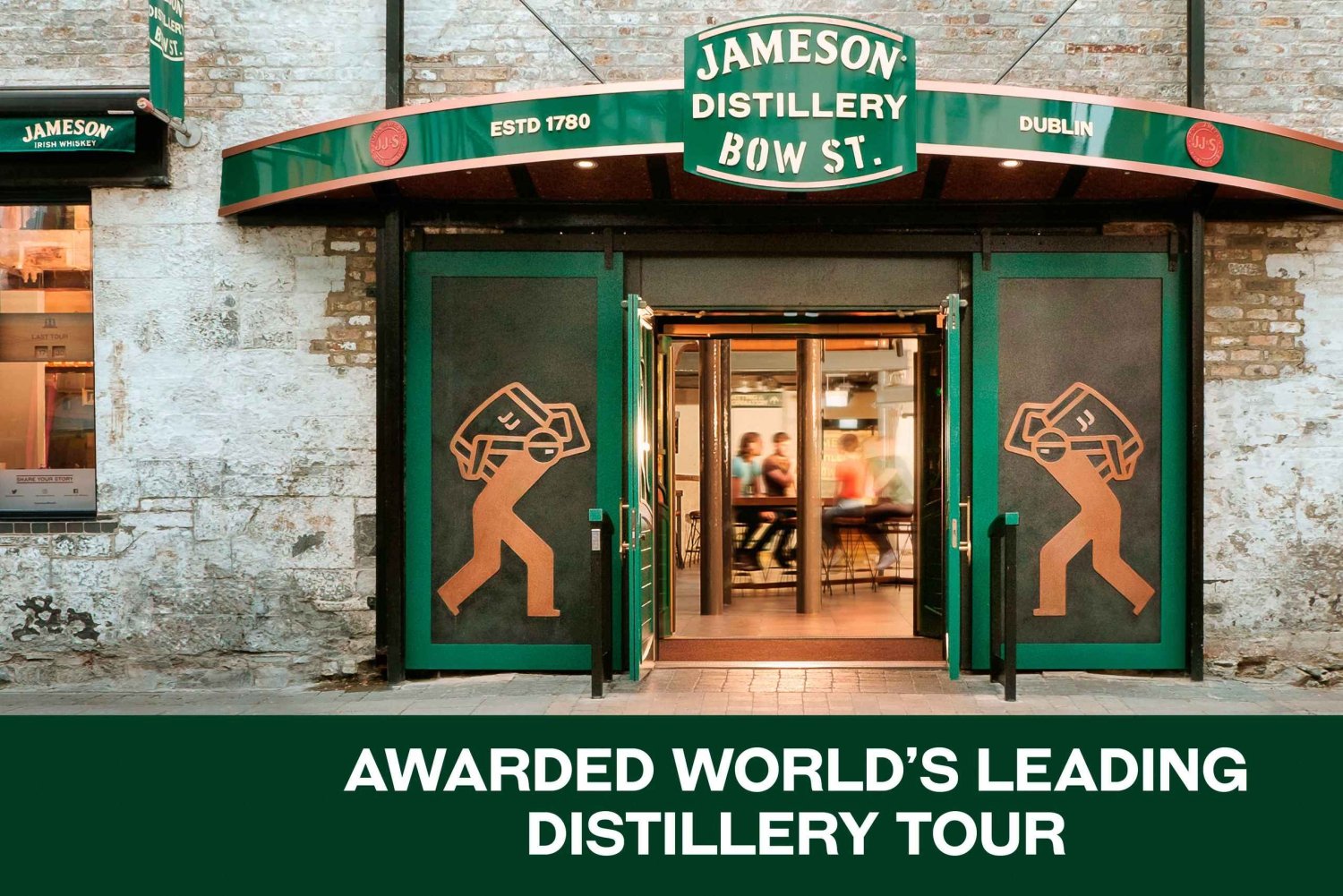 Dublin, Irland Jameson Whiskey Distillery Tour med provsmakning