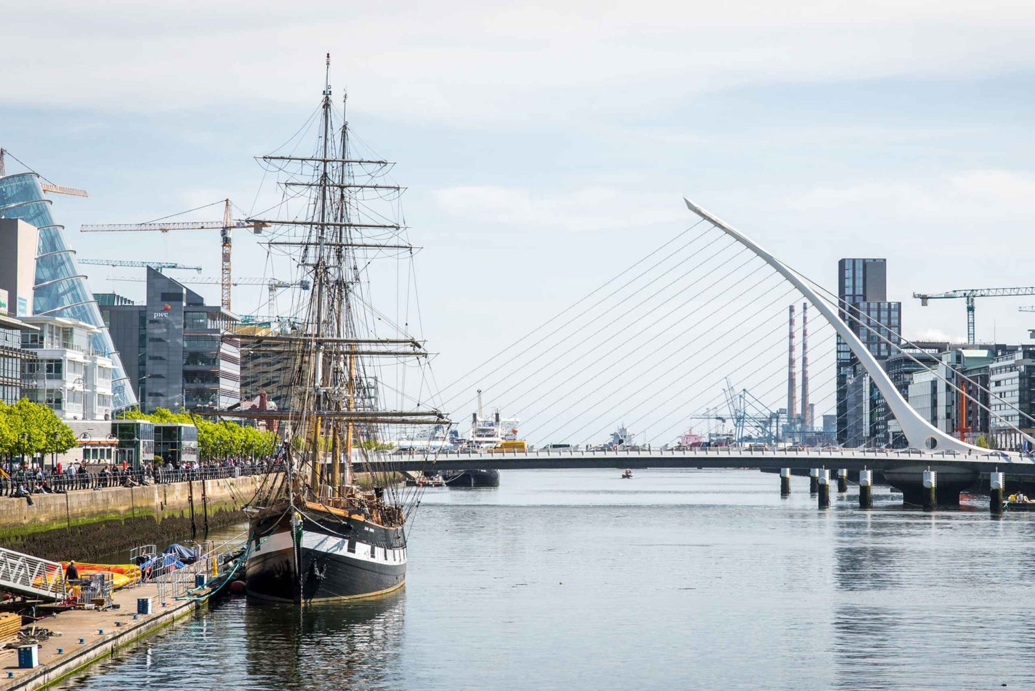 Dublin, Irland Jeanie Johnston Tall Ship Irish Famine History Tour