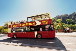Edinburgh: Big Bus Hop-On, Hop-Off Tour by Open-Top Bus